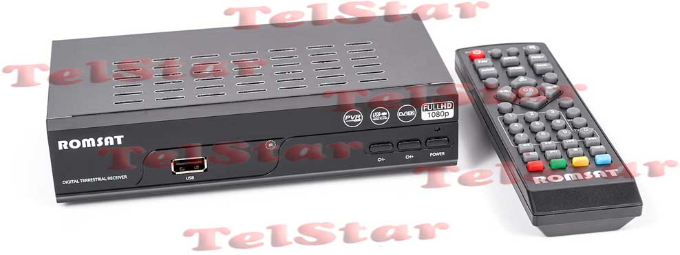 Цифровий ефірний приймач DVB-T2 Romsat T2050
